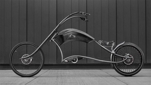  Xe đạp điện phong cách chopper 