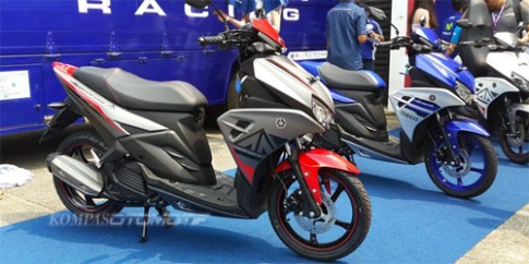  Yamaha Aerox 125LC - xe ga thể thao mới giá 1.300 USD 