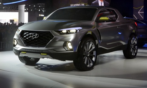  Ảnh Hyundai Santa Cruz Concept 