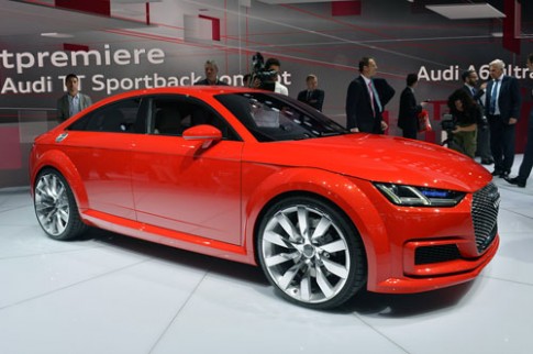  Audi TT Sportback Concept - đối thủ của Mercedes CLA-class 