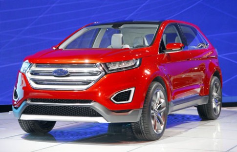  Ford Edge concept - xe đa dụng tương lai 