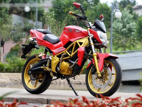  Honda Tiger độ phong cách Streetfighter 