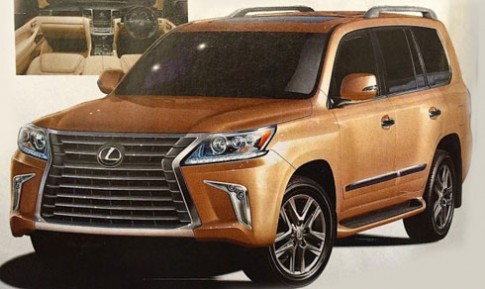  Lộ diện Lexus LX570 2016 