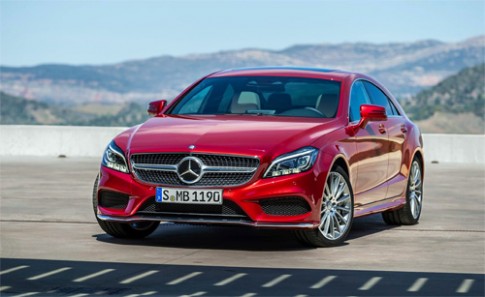  Mercedes CLS-class 2015 bản nâng cấp lộ diện 