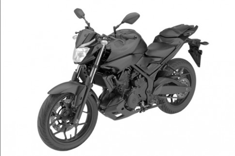  Yamaha MT-03 - phiên bản nakedbike của R3 lộ diện 