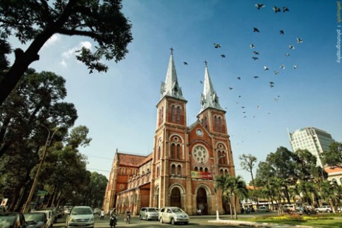 Những nhà thờ đẹp nhất để đón Noel ở Sài Gòn