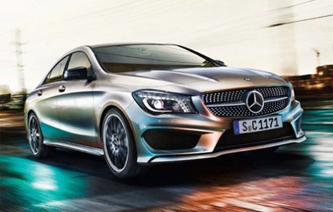  Mercedes CLA lần đầu lộ diện 