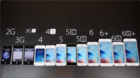 Mang tất cả 12 đời iPhone ra so sánh, bạn sẽ biết đời nào nhanh nhất