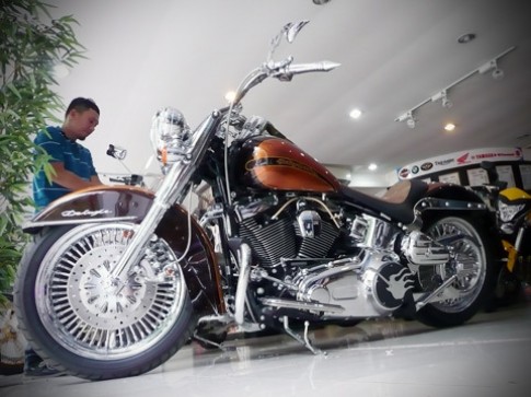  Harley Softail phong cách rock độc nhất Việt Nam 