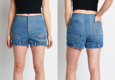  Quần jeans lộn ngược của Mỹ gây xôn xao 