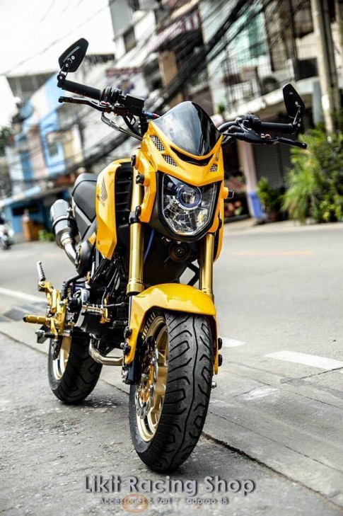 Honda MSX đầy cá tính với phiên bản Yellow Racing