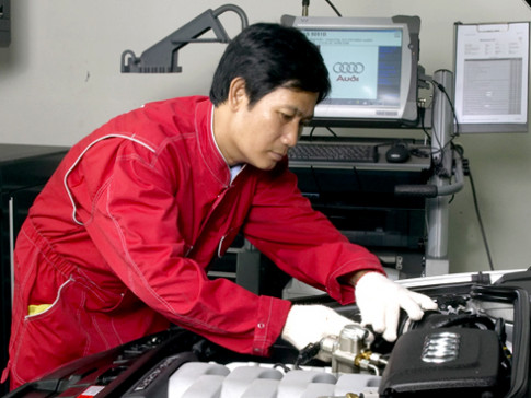  Chuyên gia Audi sang sửa xe tại Việt Nam 