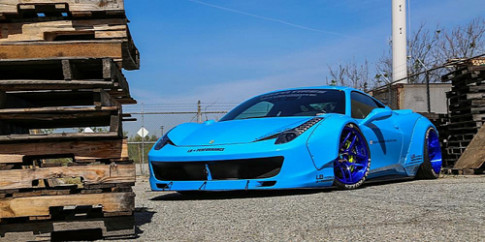  Ferrari 458 sơn màu lạ 