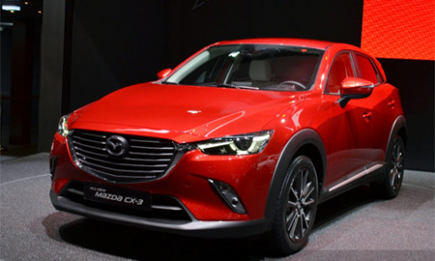  Mazda CX-3 2015 lần đầu đến châu Âu giá từ 27.000 USD 