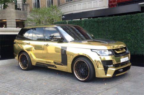  Range Rover dát vàng của triệu phú Arab 