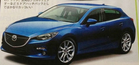  Rò rỉ ảnh Mazda3 thế hệ mới 