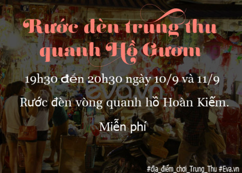 9 địa điểm vui Trung thu hấp dẫn cho trẻ