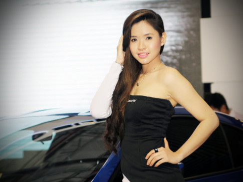  Người mẫu triển lãm Saigon Autotech 2012 