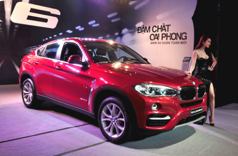  BMW X6 mới giá từ 3,4 tỷ tại Việt Nam 