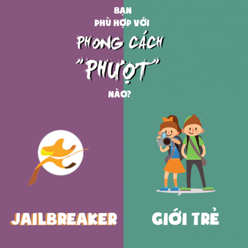 Bộ ảnh vui giải đáp những khác biệt trong phong cách phượt của cộng đồng Jailbreaker (phượt 0 đồng)