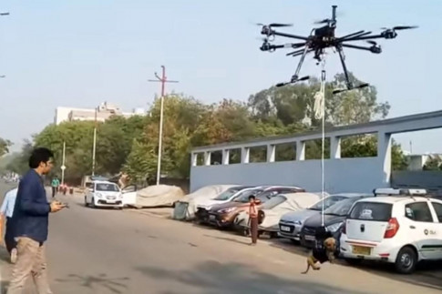 ‘Chiến dịch cứu chó’ với drone, robot và AI của một kỹ sư robot người Ấn Độ