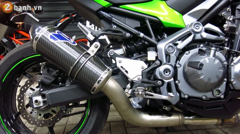 [Clip] Thử lực Kawasaki Z900 ABS 2017 với ống xả Termignoni Carbon