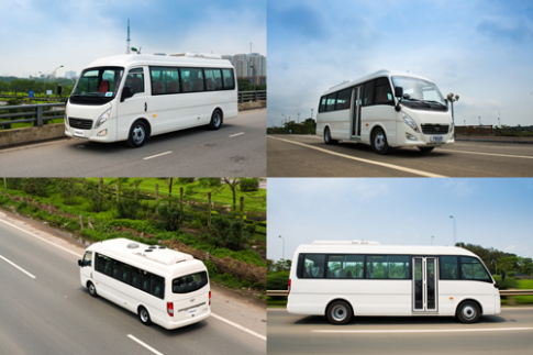  Daewoo giới thiệu mẫu bus cỡ nhỏ hiện đại cho thị trường Việt 