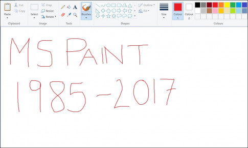 Huyền thoại Paint bị Microsoft ‘khai tử’ sau 32 năm hoạt động