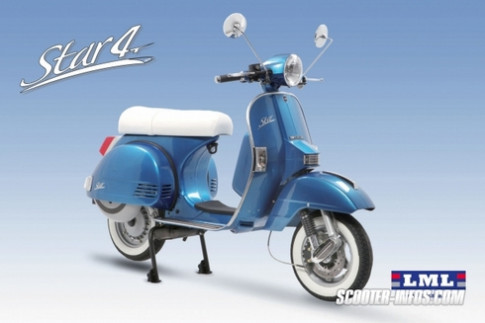  LML 4 Star - scooter điệu đà 