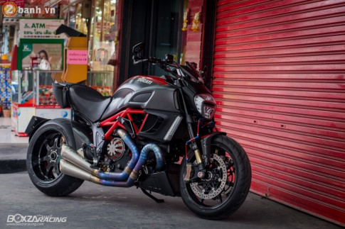 Ducati Diavel Carbon siêu sang trong bản độ Red Devils