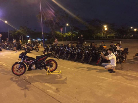 Hình ảnh buổi offline của Team Suzuki Raider - Satria Sài Gòn