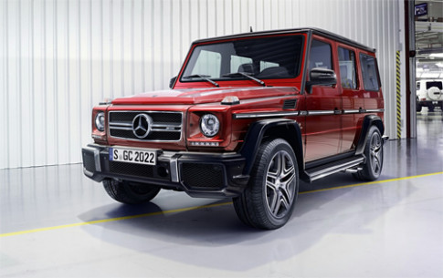  Mercedes G-class 2016 - thêm động cơ, nâng sức mạnh 