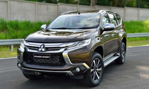  Mitsubishi Pajero Sport mới giá từ 1,4 tỷ - đối thủ Toyota Fortuner 