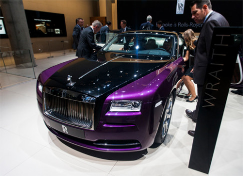  Rolls-Royce Wraith ở Frankfurt 