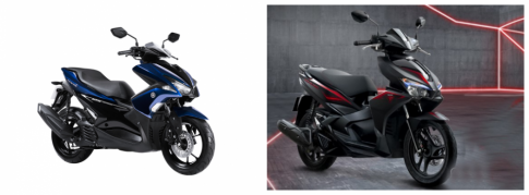 So sánh Yamaha NVX 125 2017 và Honda Air Blade 125 2017