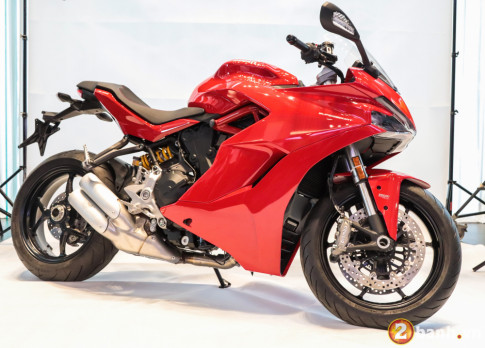 Cận cảnh Ducati SuperSport - mẫu xe mô tô thể thao thành thị vô cùng ấn tượng