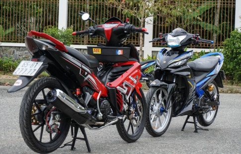 Cặp đôi Exciter 135 độ trăm triệu của biker Việt