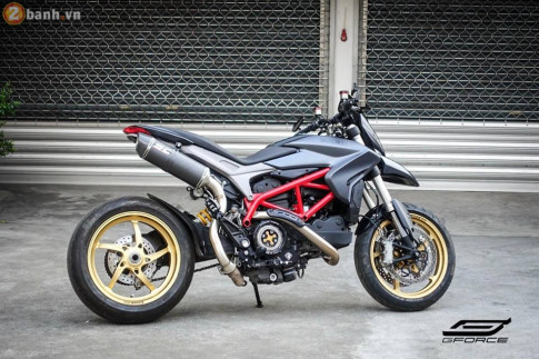 Ducati Hypermotard 821 đẹp hơn trong bản độ hồi sinh sau tai nạn