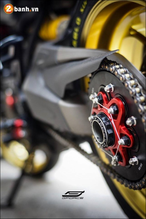 Ducati Monster 821 độ điểm nhấn cùng thương hiệu đồ chơi Ducabike