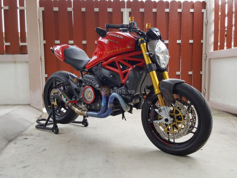 Ducati Monster 821 sang chảnh hơn trong gói độ hàng hiệu