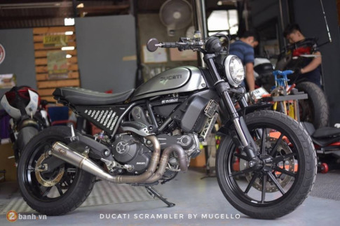 Ducati Scrambler ‘chiến binh hoài cổ’ lột xác đầy ấn tượng từ Mugello