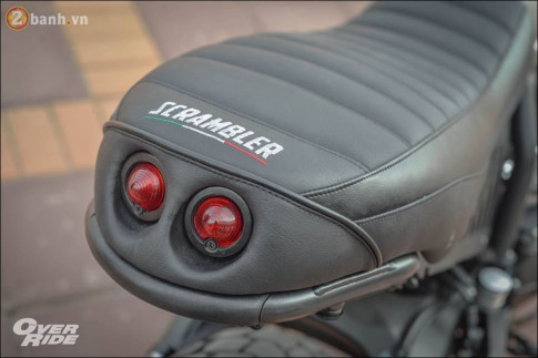 Ducati Scrambler đầy táo bạo qua morden Tracker