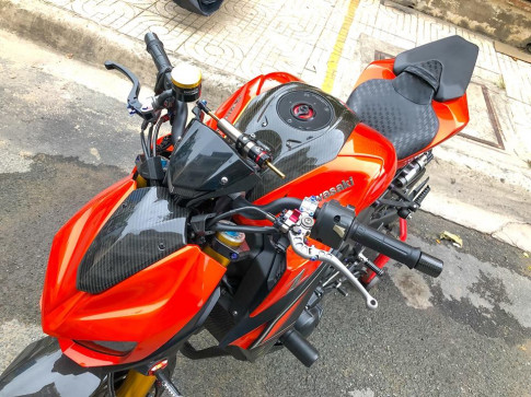 Kawasaki Z1000 bản nâng cấp không hối thúc đẹp khó cưỡng trên đất Việt