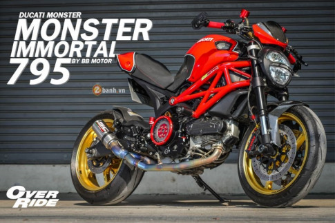 Quái vật Ducati Monster 795 trong bản độ bất diệt
