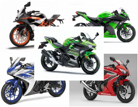 Top 5 mẫu Sportbike tầm trung mạnh nhất phân khúc 300-400cc
