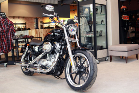  883 Superlow 2014 - Harley cho người mới chơi 