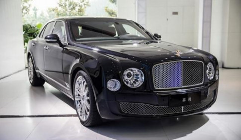  Bentley Mulsanne phiên bản vàng ở Trung Quốc 