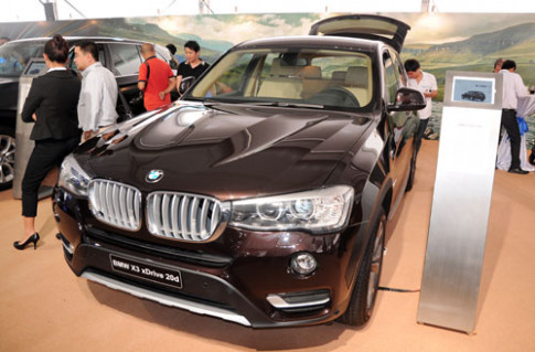  BMW tung X3 và X5 bản máy dầu vào Việt Nam 