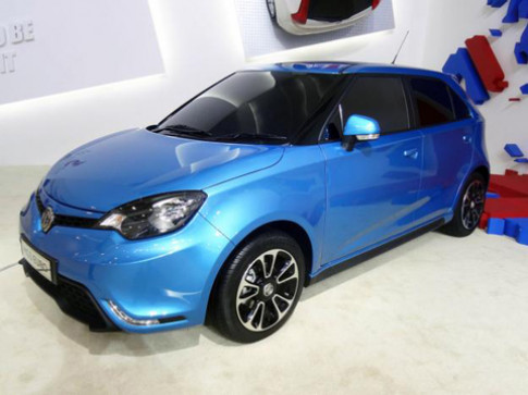  MG hé lộ mẫu xe mini MG3 mới 