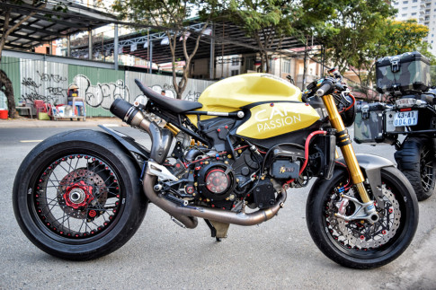 Siêu Mô tô Ducati Panigale 1199 S độ Cafe Racer đến từ dãi đất chữ S